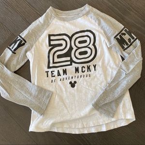 Gap Boys Mickey Mouse Disney Long Sleeve Tee